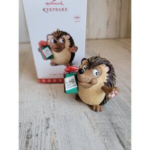 Hallmark‎ U Can't Touch This Magic porcupine Hedgehog ornament Xmas